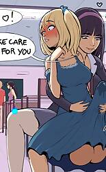 Super Friends Cartoon Porn - Futanari (dickgirl) porn comics